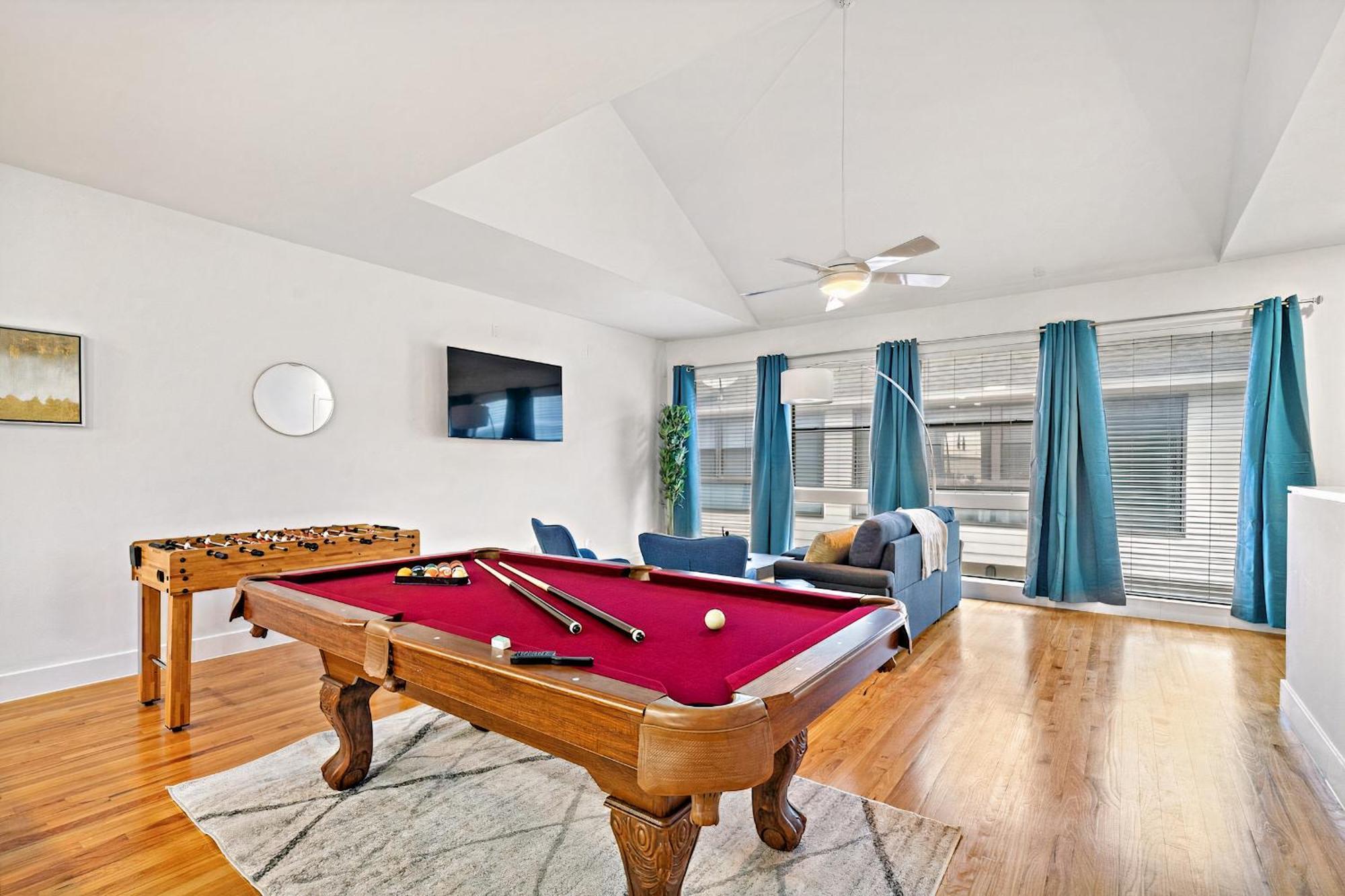 Houston Getaway By Downtown Pool Table Pets Villa Exterior photo